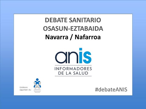 Representantes de siete formaciones políticas participan en un debate sobre la sanidad navarra que se celebra el miércoles 25 en Pamplona