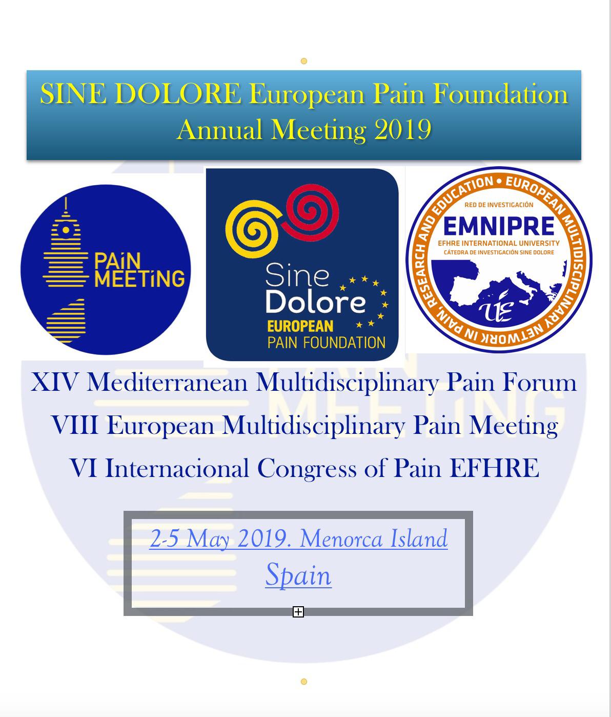 Cartel Foro Sine Dolore 2019