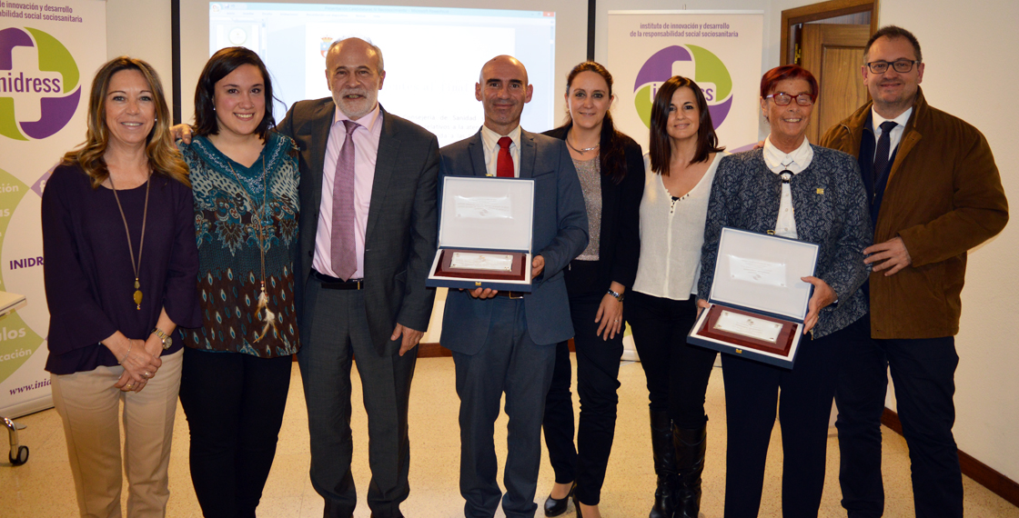 Foto premiados IV Reconocimiento al Cuidador INIDRESS