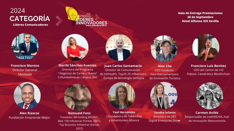 Top lideres innovadores COMUNICADORES
