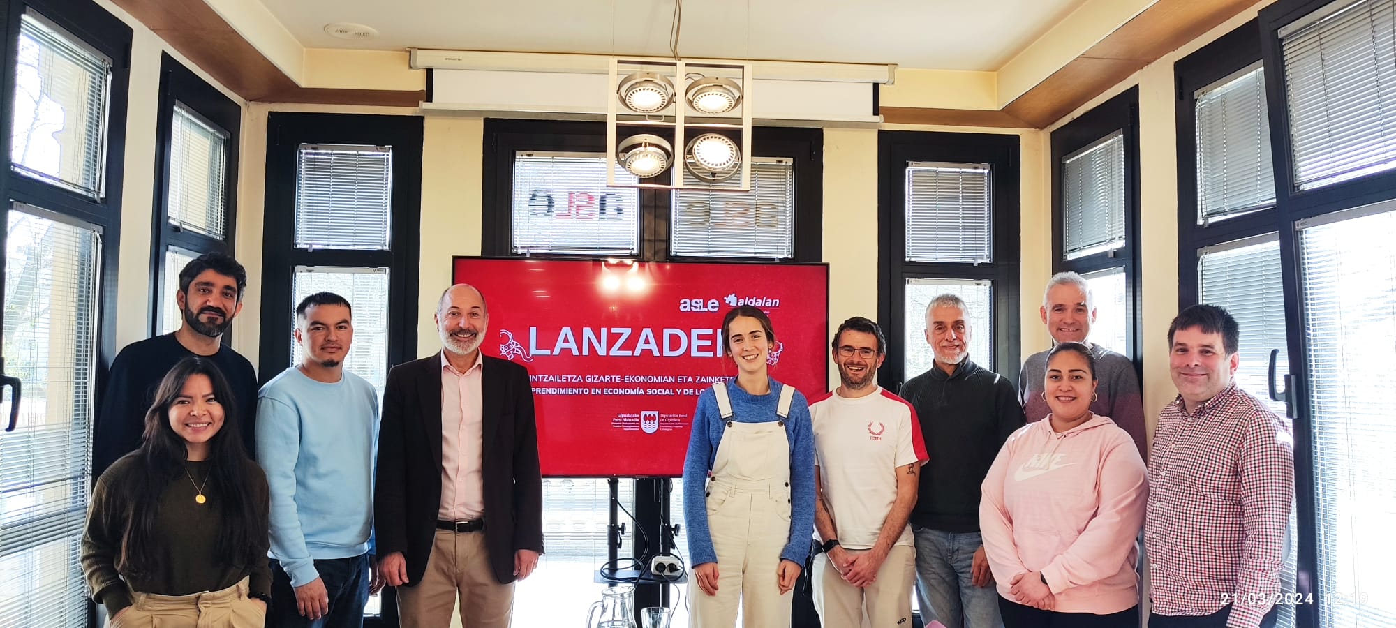 foto grupo Lanzadera cuidados Gipuzkoa