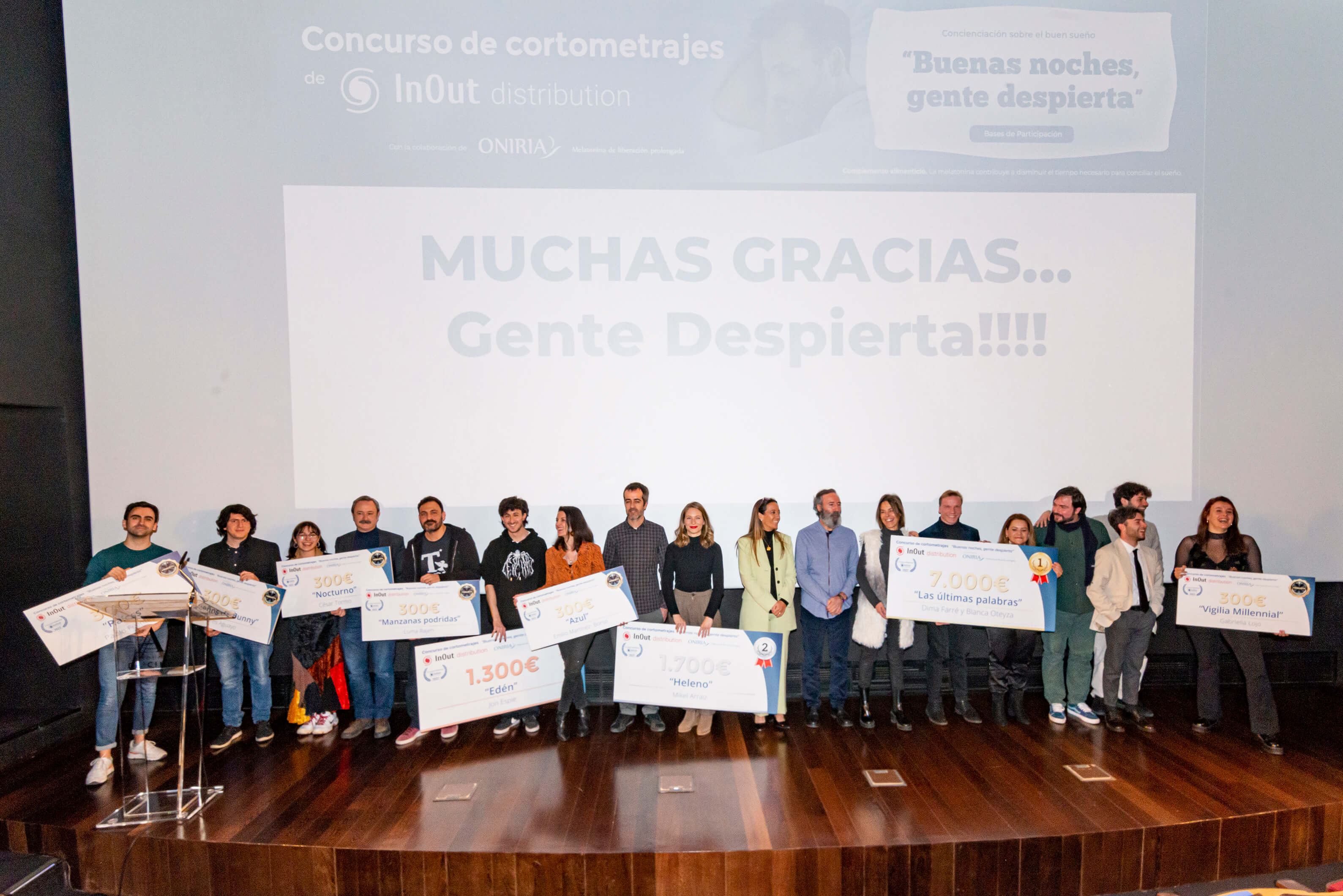 2Foto de familia Premios Gente despierta 2