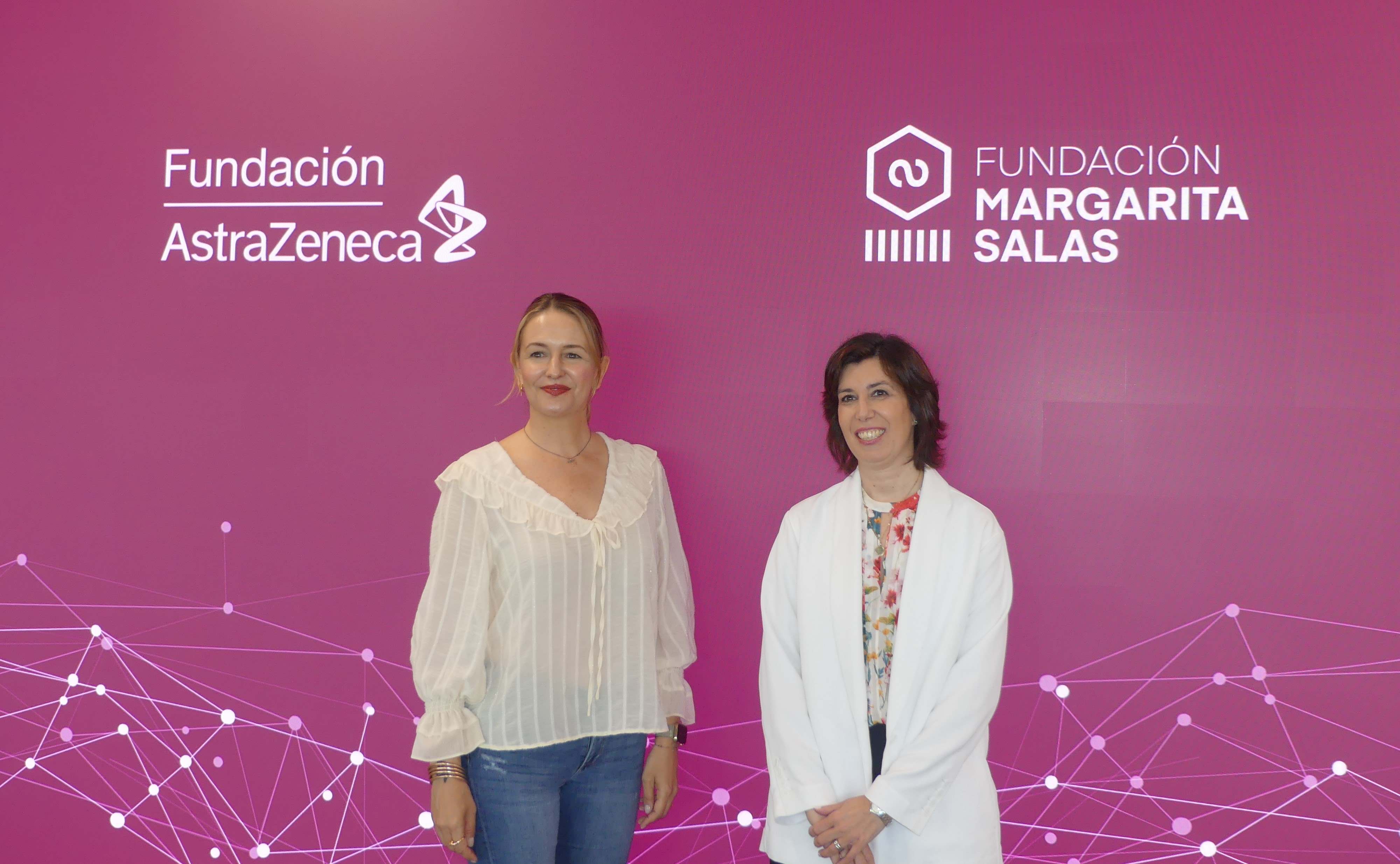 Marta Moreno y Lucía Viñuela baja
