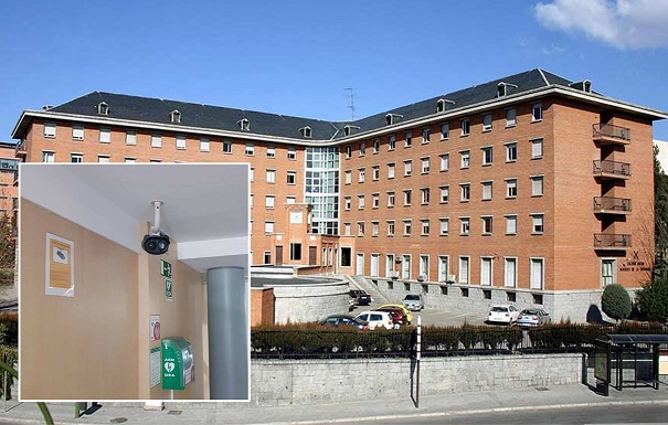 Cámaras termográficas Colegio Mayor Marqués de Ensenada