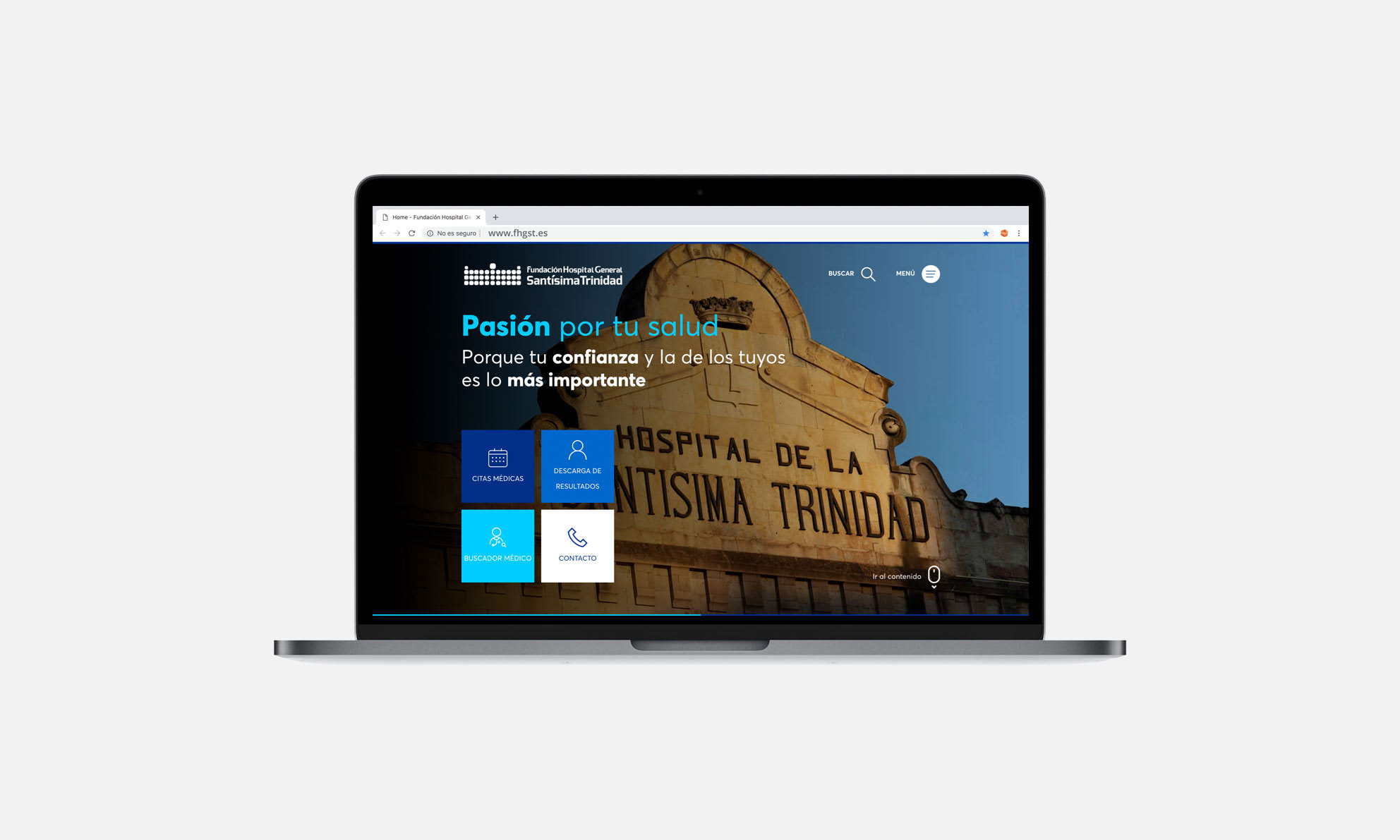 presentacion nueva web fhgst