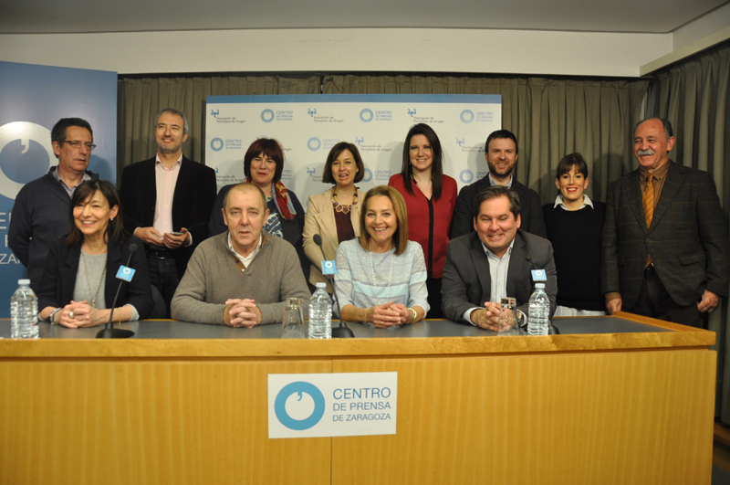 Paco Núñez Arcos, en la Asociación de Periodistas de Aragón